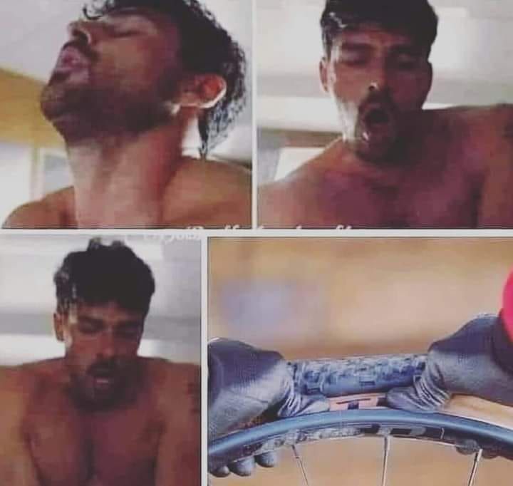 Quando il copertone finalmente entra nel cerchio